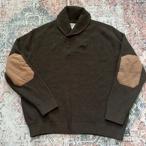 Duluth Trading Company Shawl Collar Sweater